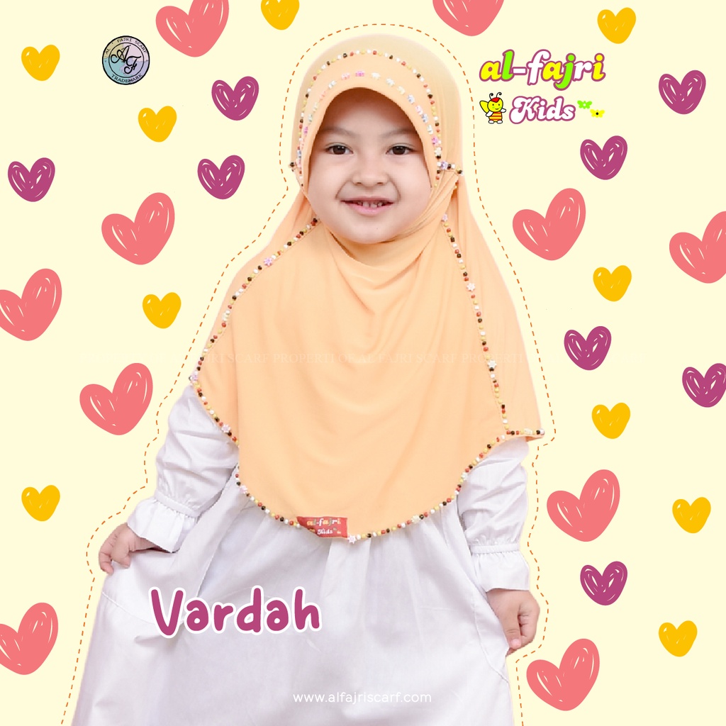 Al Fajri Scarf - Hijab Instan Bergo Anak Vardah Spandex