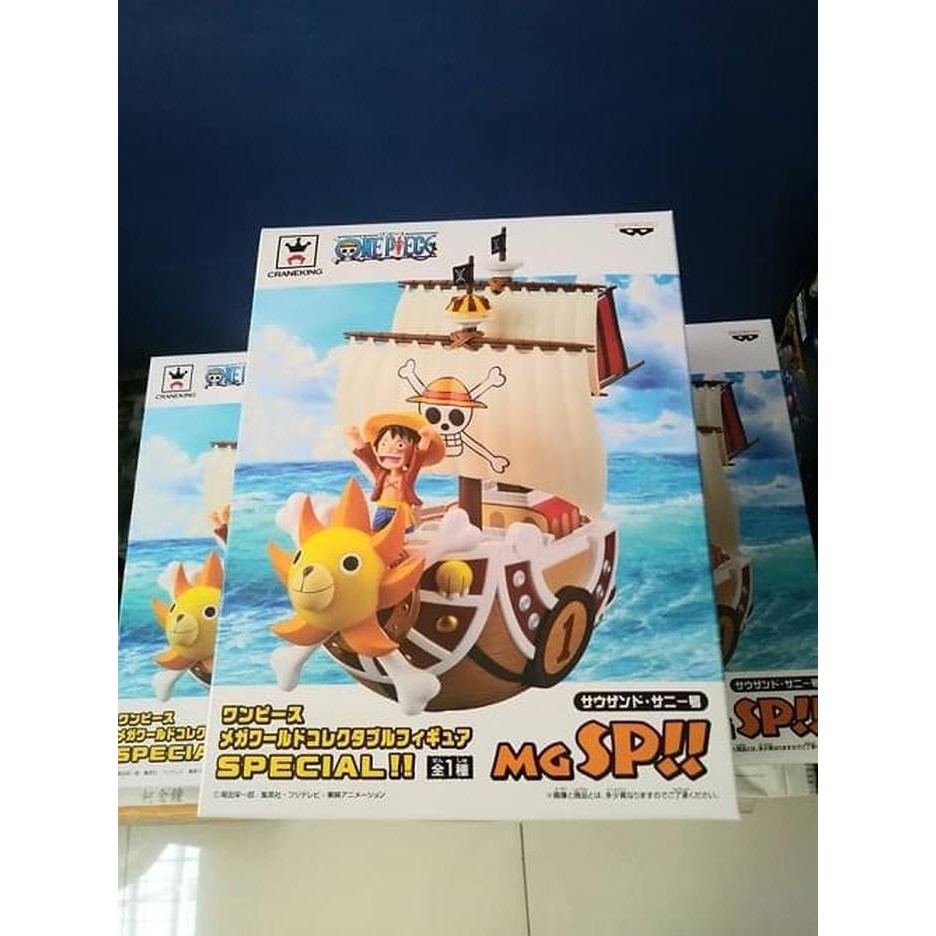 [mainan-hobi] WCF Mega Thousand Sunny One Piece ORIGINAL