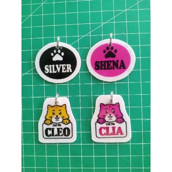 Bandul Nama Hewan (kucing/kelinci/otter)