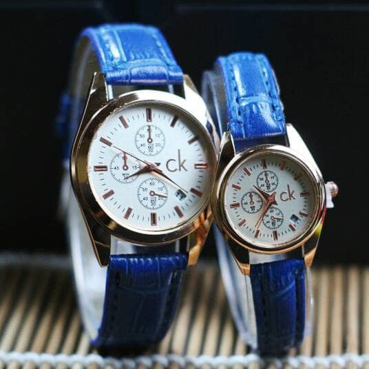 jam tangan couple ck / jtr 1057 biru