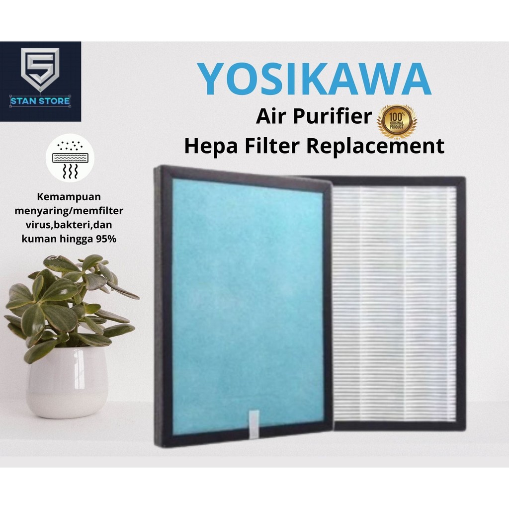 Original Yosikawa Air Purifier Hepa Filter Replacement