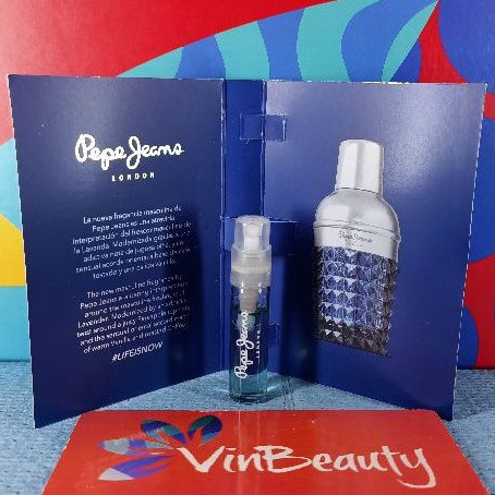 Vial Parfum OriginaL Pepe Jeans For Him EDT 1.5 ml For Men Murah