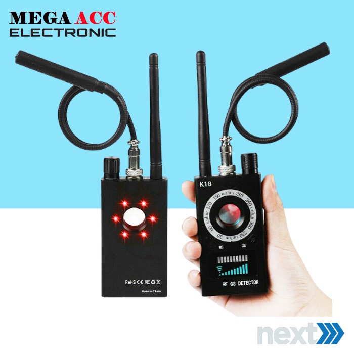 RF Signal Detector Anti Spy Detector Camera K18 GSM Audio Bug Finder GPS-2