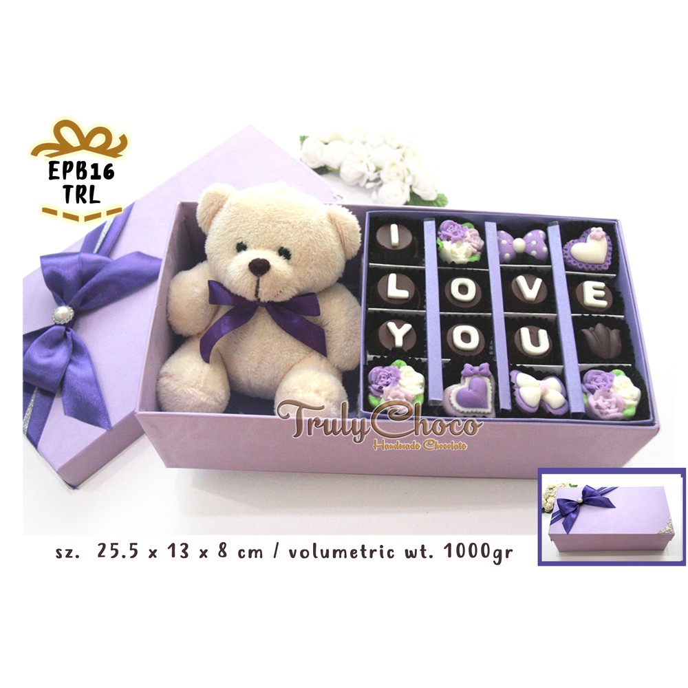 

Trulychoco - Kado Coklat dan boneka dengan kemasan Elegan