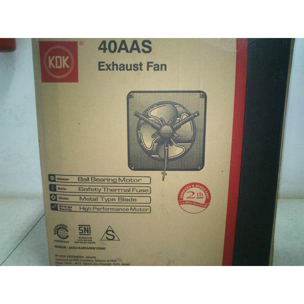 KDK Kipas Angin Exhaust Fan Dinding - Tembok Besi KDK 40AAS