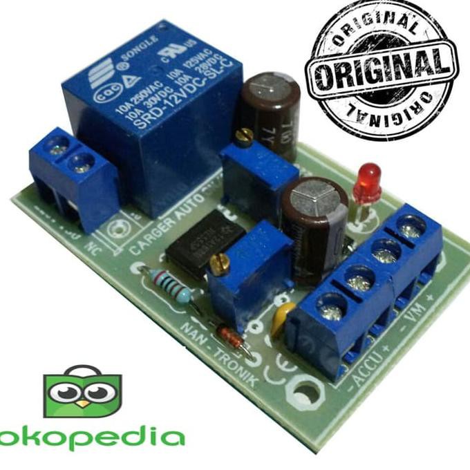 Modul Kit Charger Accu / Cas Aki 12V Otomatis Up to 150A TERBARU