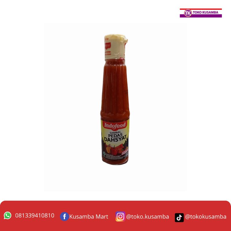 

Indofood Sambal Pedas Dahsyat 135ml