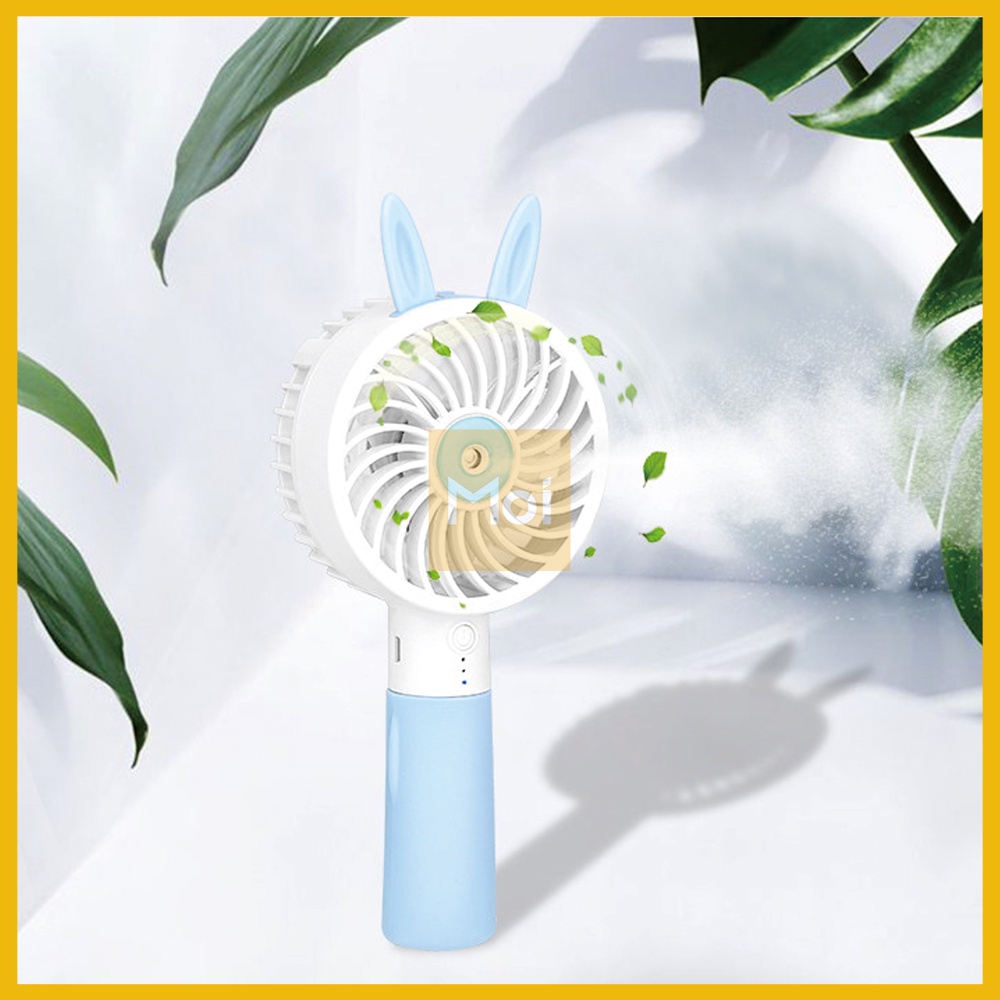 Mini Fan Nano Spray / Kipas Angin Portable Spray Bentuk Kelinci