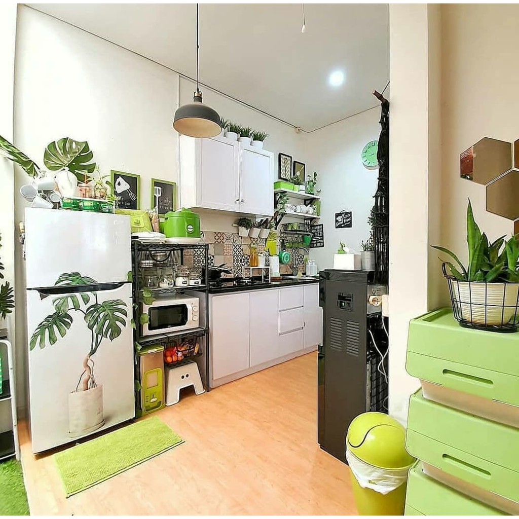 Kitchenset HPL Kayu Furniture Modern Minimalis  Kitchen set Custom Sidoarjo Gresik Surabaya Termurah