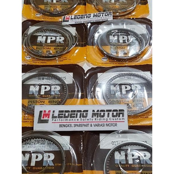 Ring Seher Only KPH Karisma Supra-X 125 Npr Nippon Piston Ring
