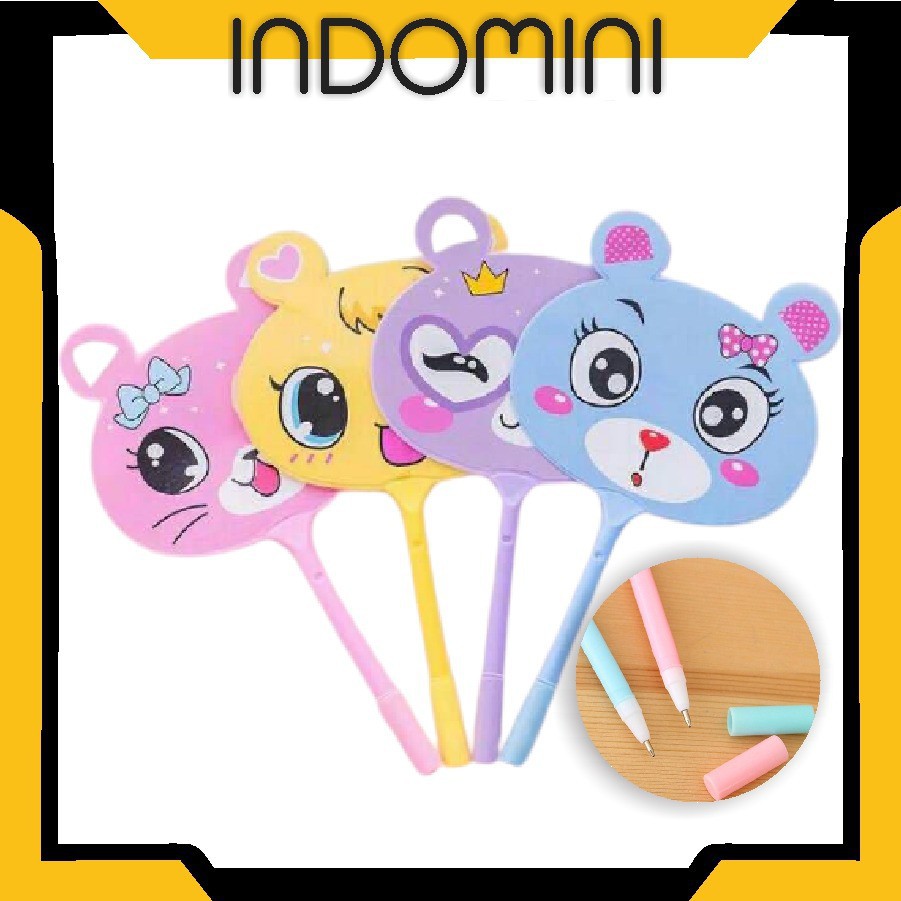 

INDOMINI Pena Kipas Motif Lucu Pena Motif Buah Animal Pulpen Kipas Karakter Pena Kipas Grosir R145