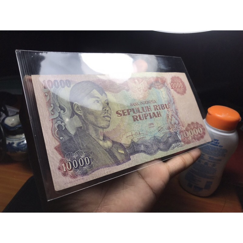 Uang Kuno Sudirman 10000 Rupiah 2 Huruf Langka DA