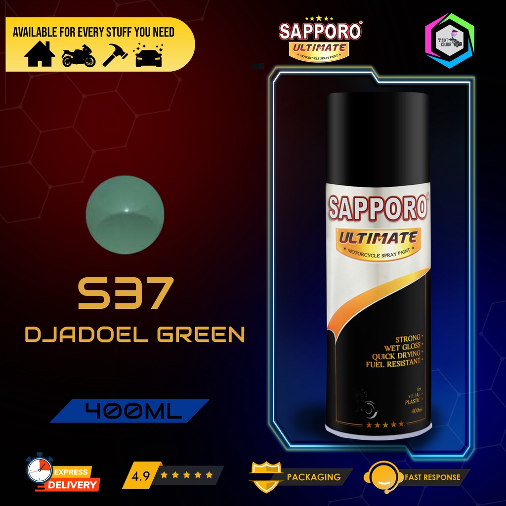 SAPPORO ULTIMATE Cat Semprot S37 - Djadoel Green