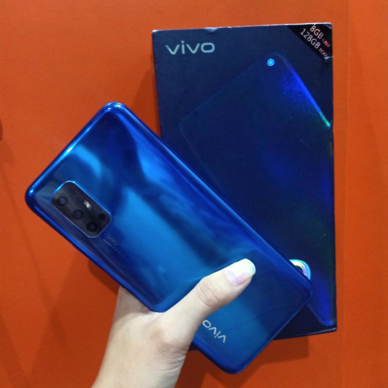 (SECOND) VIVO V19 8/128GB MULUS NO MINUS KELENGKAPAN FULLSET ORI HP NORMAL BODY MULUS SUPER ISTIMEWA