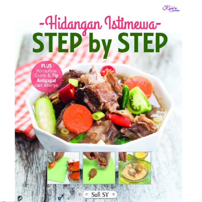 

Buku Jago Memasak Resep Tips anti gagal HIDANGAN ISTIMEWA STEP BY STEP - BARU