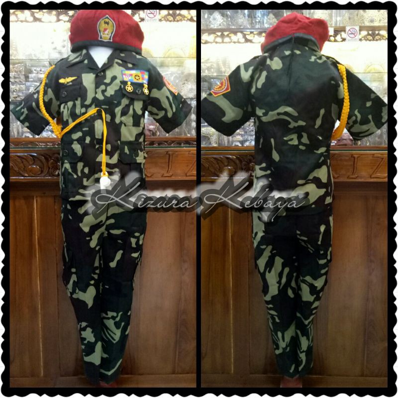 Baju ABRI TNI Anak