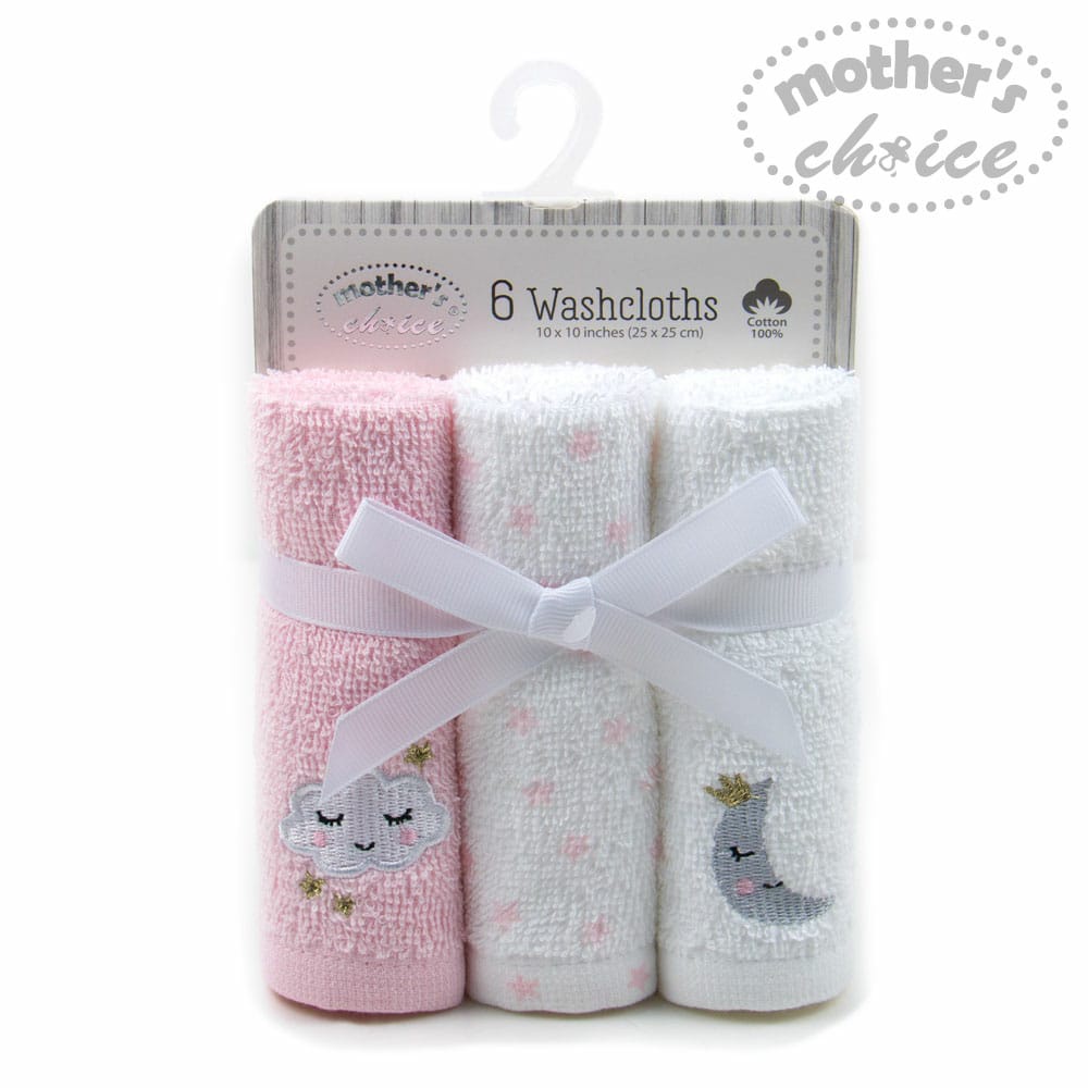 MOTHER'S CHOICE WASHCLOTH CLOUD&amp;MOON IT3399 / WASH CLOTH