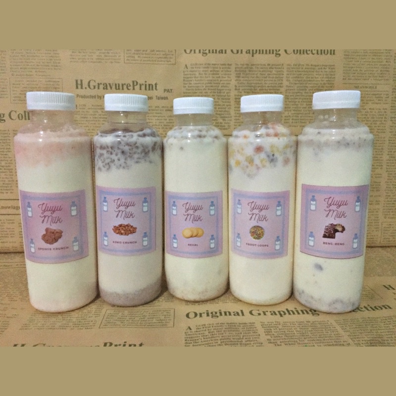 

Yuyu Milk - Susu dengan berbagai topping