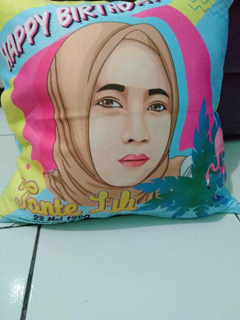Bantal Custom Karikatur