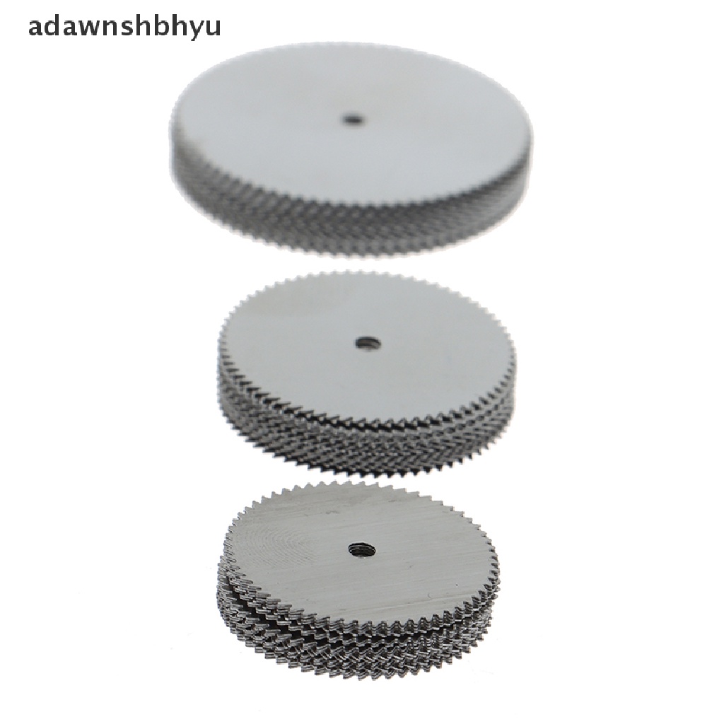 Adawnshbhyu 20Pcs Mata Gergaji Mini Circular Saw HSS Piringan Pemotong Kayu Untuk Alat Listrik Putar