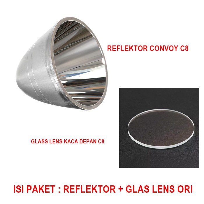 SMO REFLEKTOR ORIGINAL ASTROLUX CONVOY ALUMUNIUM