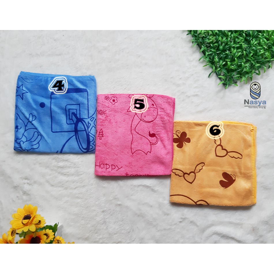 [B-010] Handuk bayi microfiber (50 x 100 cm)