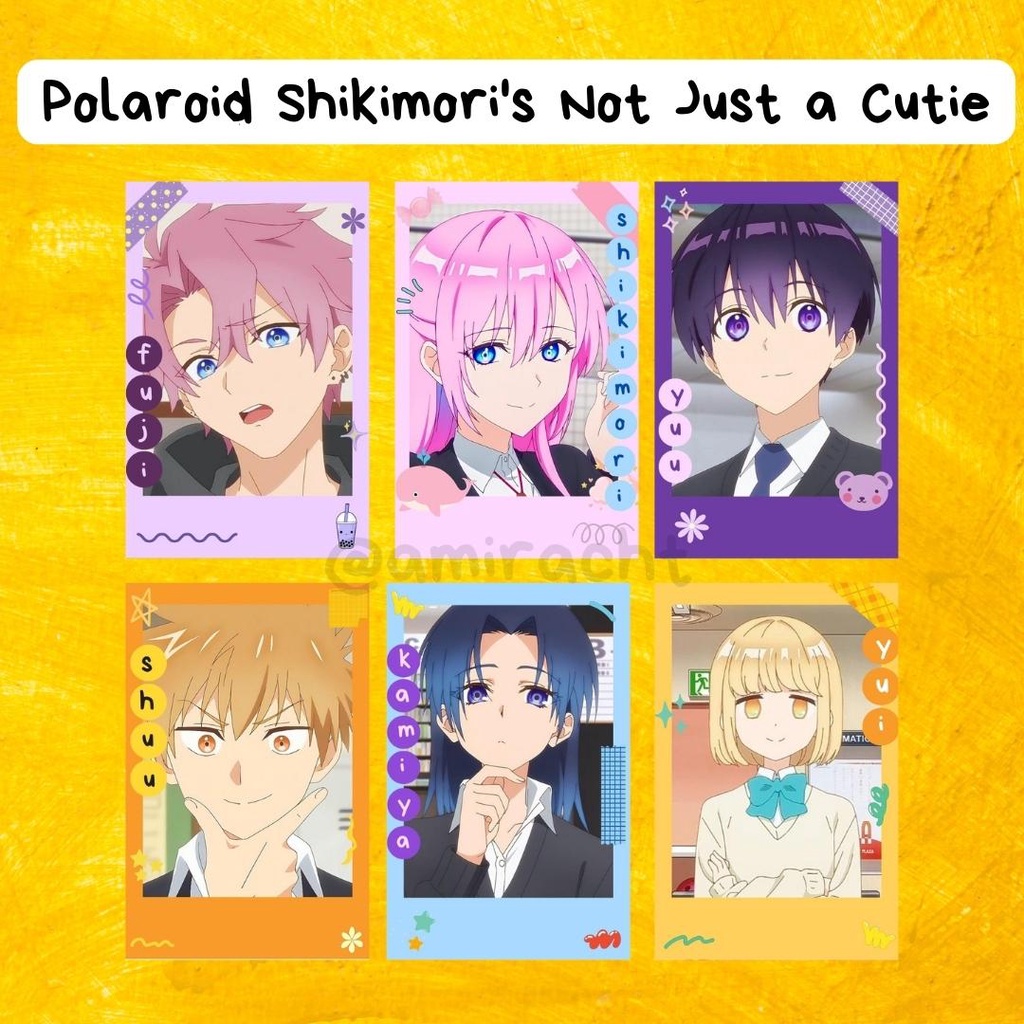 Polaroid Deco Anime Shikimori's Not Just a Cutie/Kawaii dake ja Nai Shikimori-san
