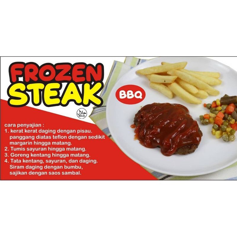 

Frozen steak