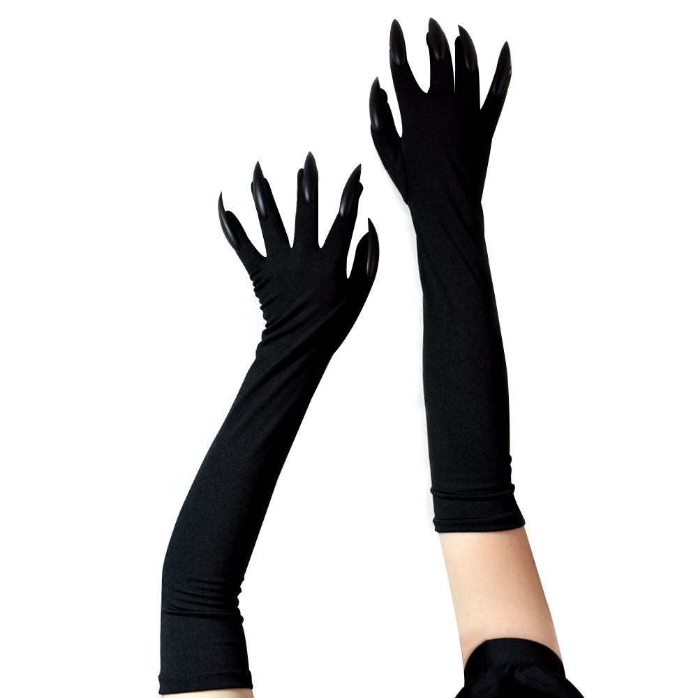 LTX-11 sarung tangan panjang kuku cakar panjang long gloves claw glove