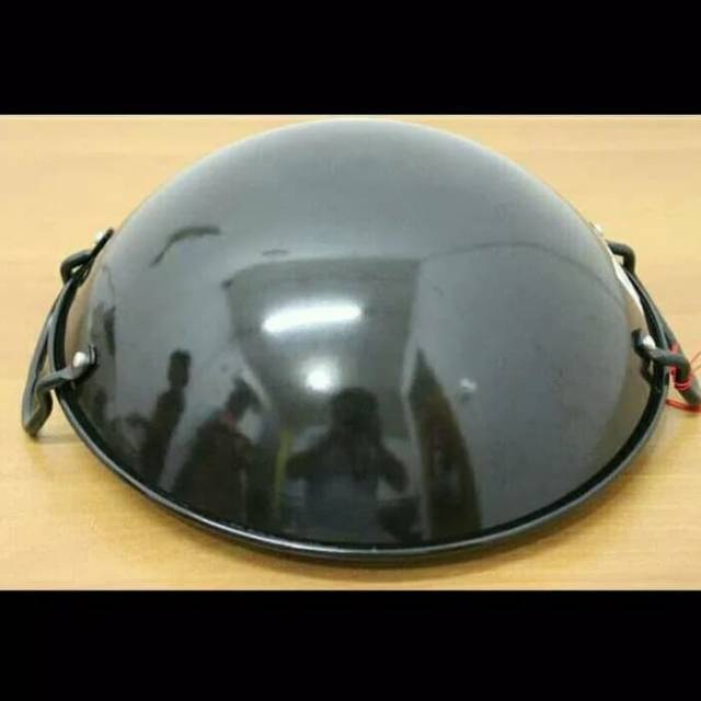 Wajan Mulai Enamel 40cm / Kuali Wajan Hitam 4cm