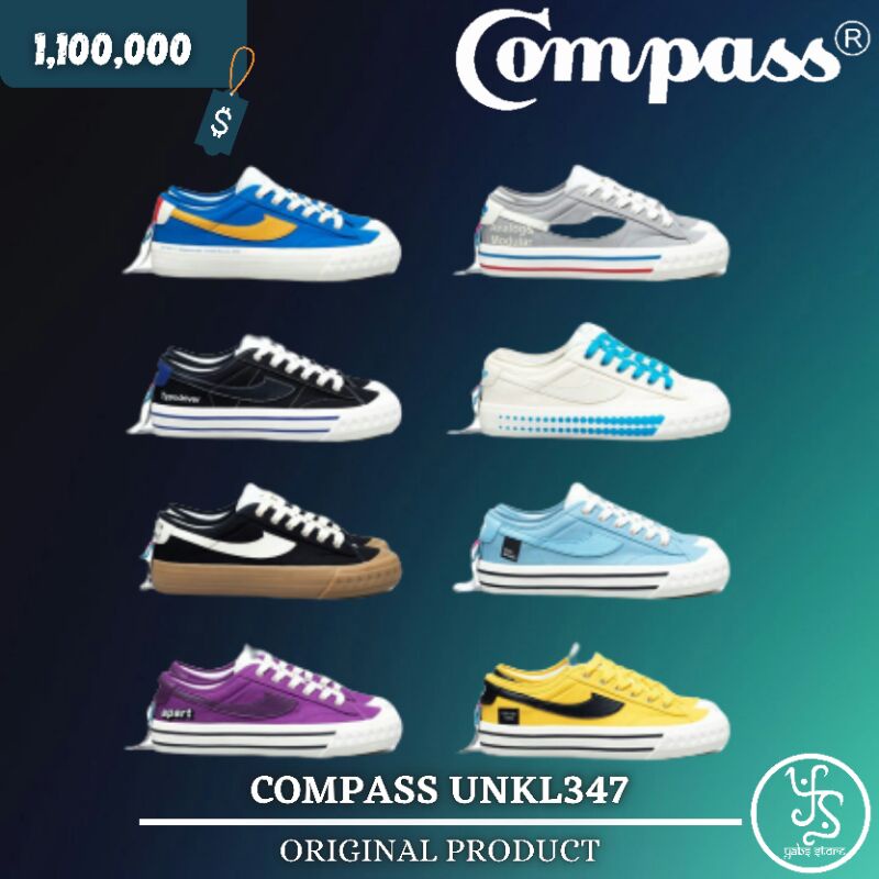 [ LIMITED ] Compass X Unkl347 Low " Quarter Of A Century " Brand New In Box