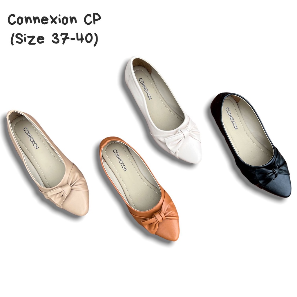 SALE  SEPATU CEWEK FLAT FLATSHOES TERBARU DAN TERMURAH CONNEXION BRAND MATAHARI G041022