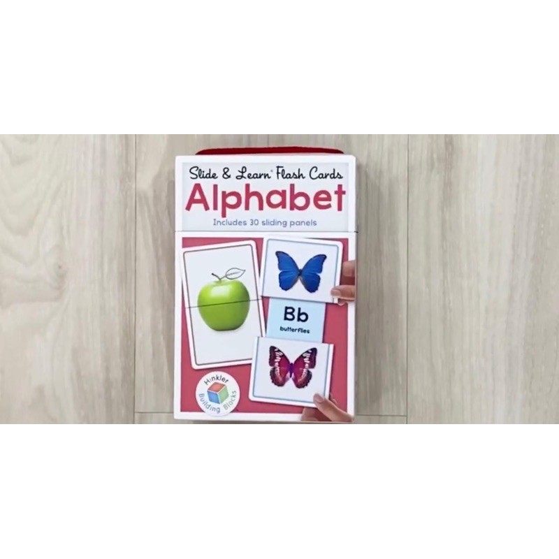 FLASHCARD ALPHABET  SLIDE & LEARN