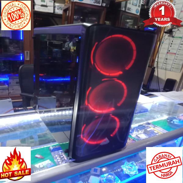 Terlaris PC - CPU GAMING RAKITAN RYZEN 5 2400G HDD 500GB RAM 8GB