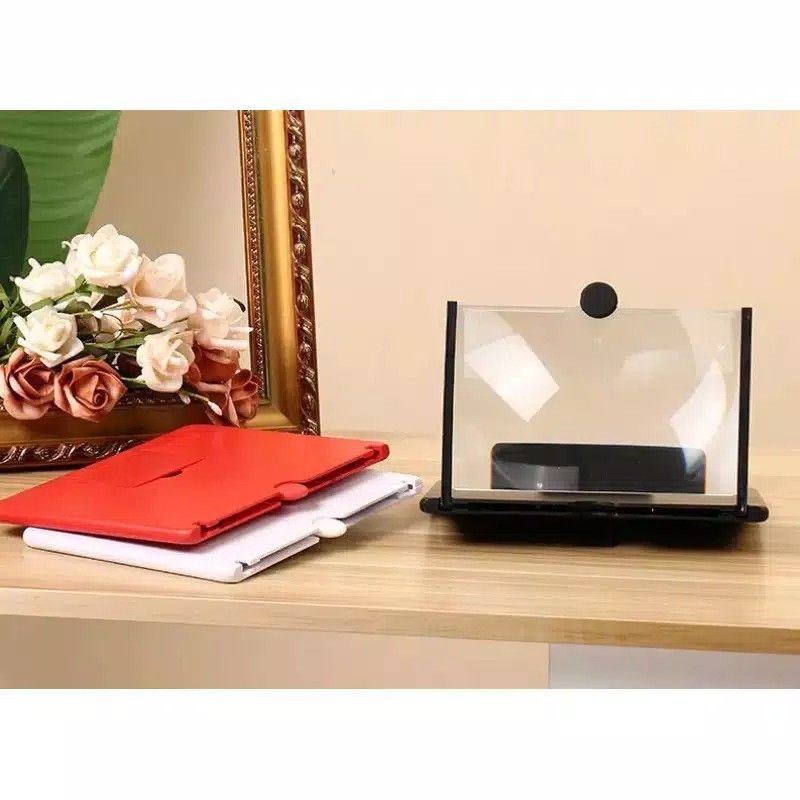 Pembesar Layar Hp F3 3D Enlarger Phone Cinema Enlaged Screen Kaca Pembesar Layar Headphone