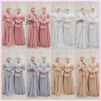 Dress Modis FALISHA MR Dress gamis broklat FALISHA | Dress | Pakaian Muslim | Gamis | Muslimah Outfi