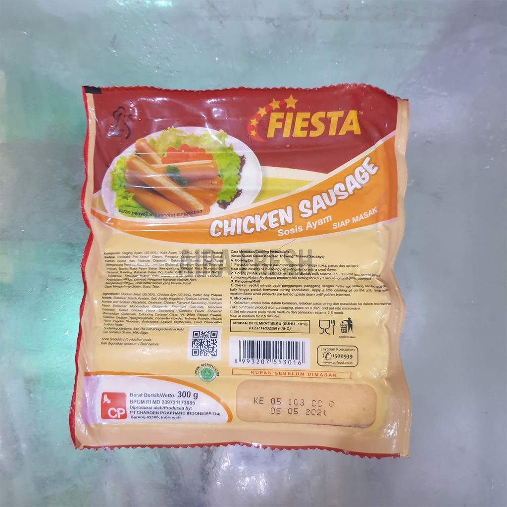 

Fiesta Sosis Ayam 300Gr