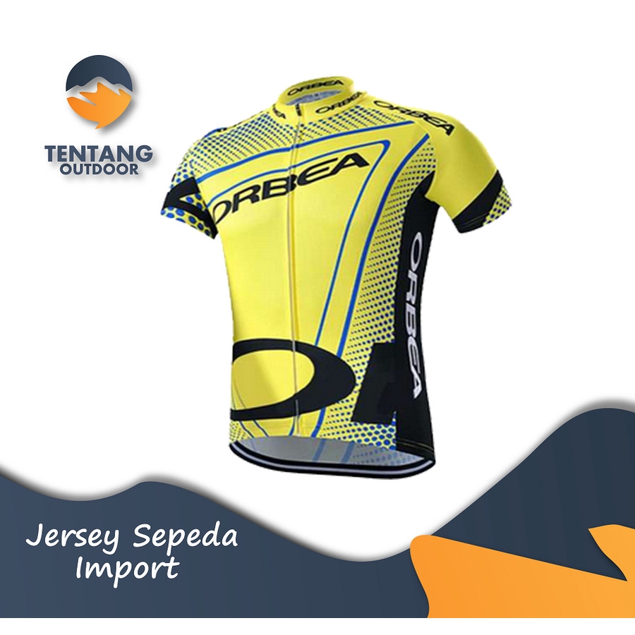 Jersey Sepeda Import ORBEA T042 XC Roadbike Kaos Sepeda Baju Gowes