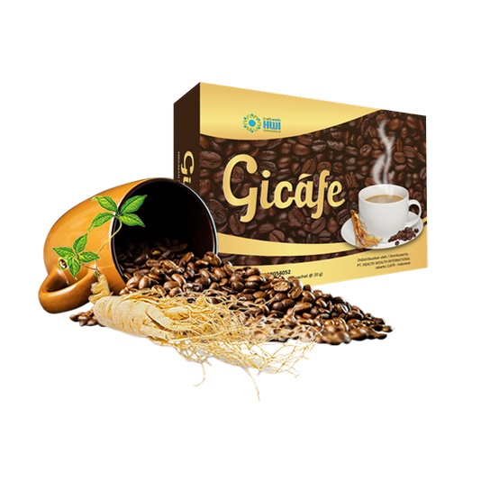 

GICAFE (minuman serbuk kopi dengan ekstrak ginseng)