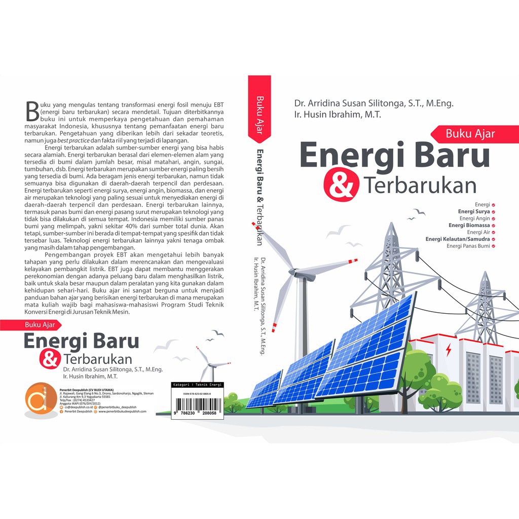 Buku Ajar Energi Baru Dan Terbarukan Shopee Indonesia