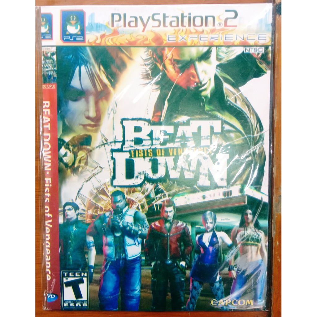 Kaset Ps2 Game Beat Down Fist of Vengeance