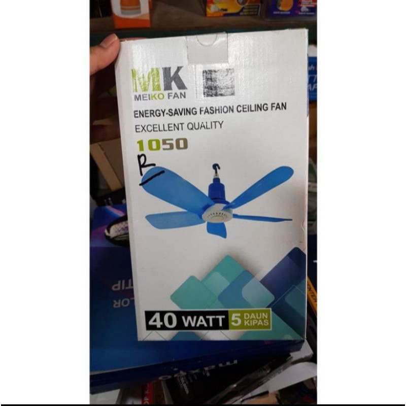 BAYAR DI TEMPAT KIPAS GANTUNG 40watt 5 BALING MEIKO MK 1050