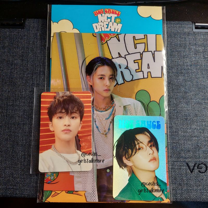 MD NCT DREAM HOT SAUCE Renjun Hologram Standee Set Mark Selca Deco [ALL BOOKED]