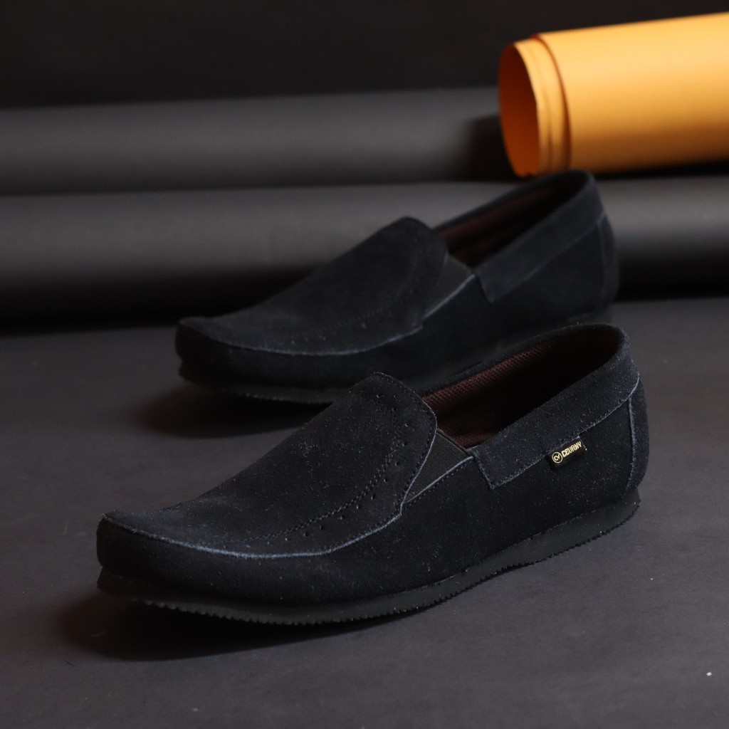 Sepatu Slip On Pria Keren N-022 Sepatu Casual Pria Terbaru Cocok Untuk Santai Kuliah Kerja