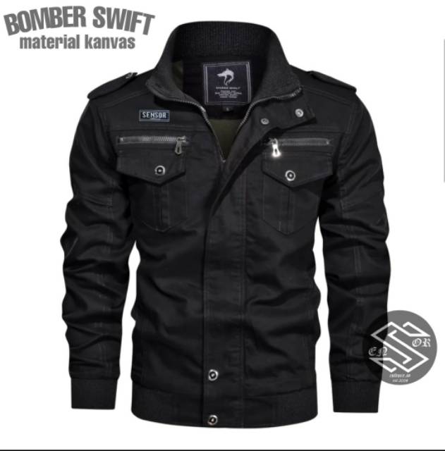 original sensor jaket bomber pria terbaru / jaket pria / jaket / jaket sensor / jaket bomber murah