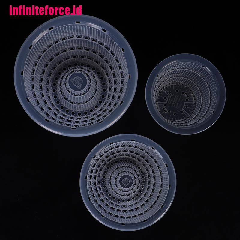 [IN*]Practical Mesh Pot Orchid Flower Planter Container Breathable Garden Decor