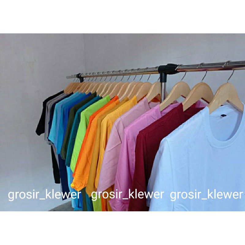 KAOS POLOS WARNA MURAH//KAOS POLOS COMBED 30 S HARGA MURAH