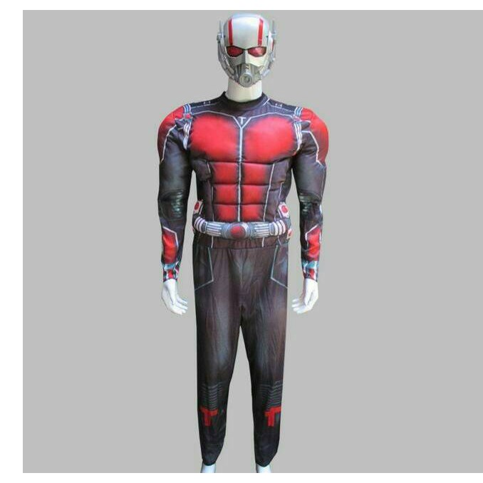 Costume Halloween Kostum Pesta  Halloween Costume superhero antman dewasa