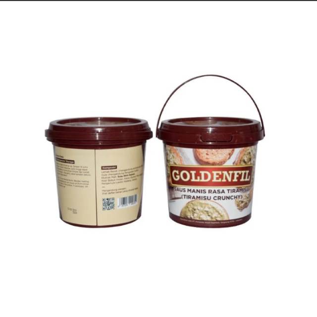 

Goldenfil Tiramisu Crunchy 1kg / Selai Tiramisu