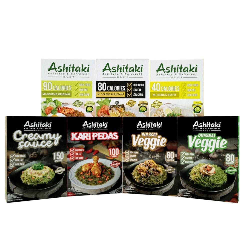 ASHITAKI MIE SHIRATAKI DIET SEHAT | SHIRATAKI NOODLE MIE INSTAN